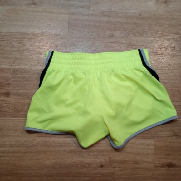 Nike Shorts Womens Sz Small Green Dri Fit Active Running Athletic Lined Swoosh - Picture 6 of 10